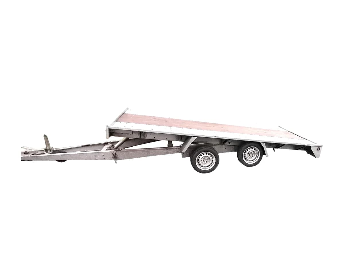 Autotrailer, offen